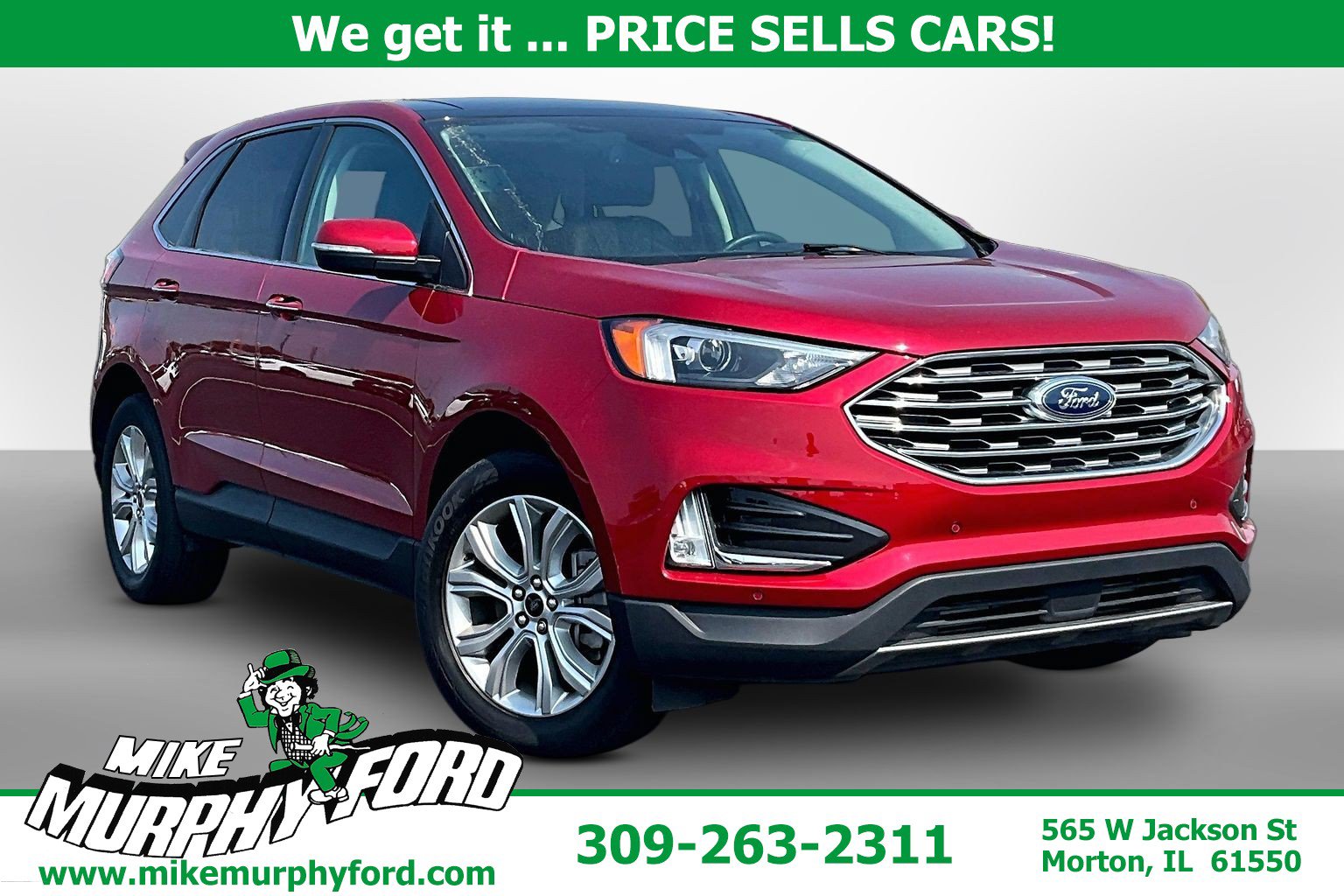 Certified 2023 Ford Edge Titanium SUV