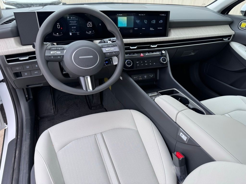 New 2026 Hyundai Sonata Hybrid Blue Sedan