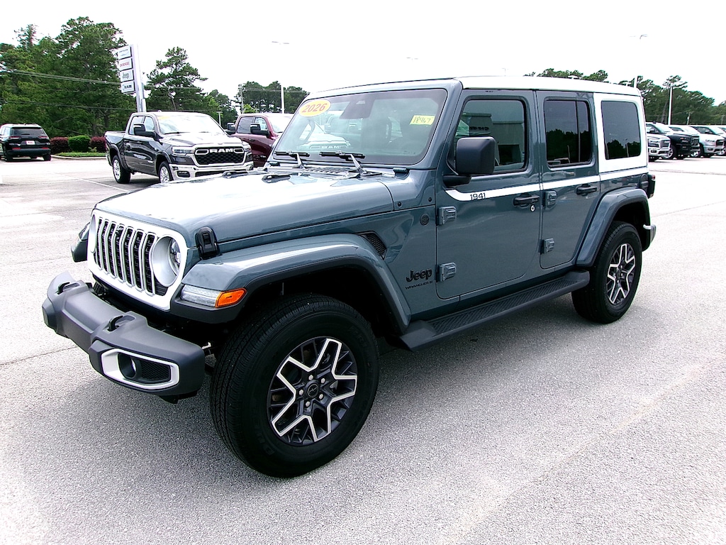 New 2026 Jeep Wrangler 4-DOOR SAHARA Sport Utility