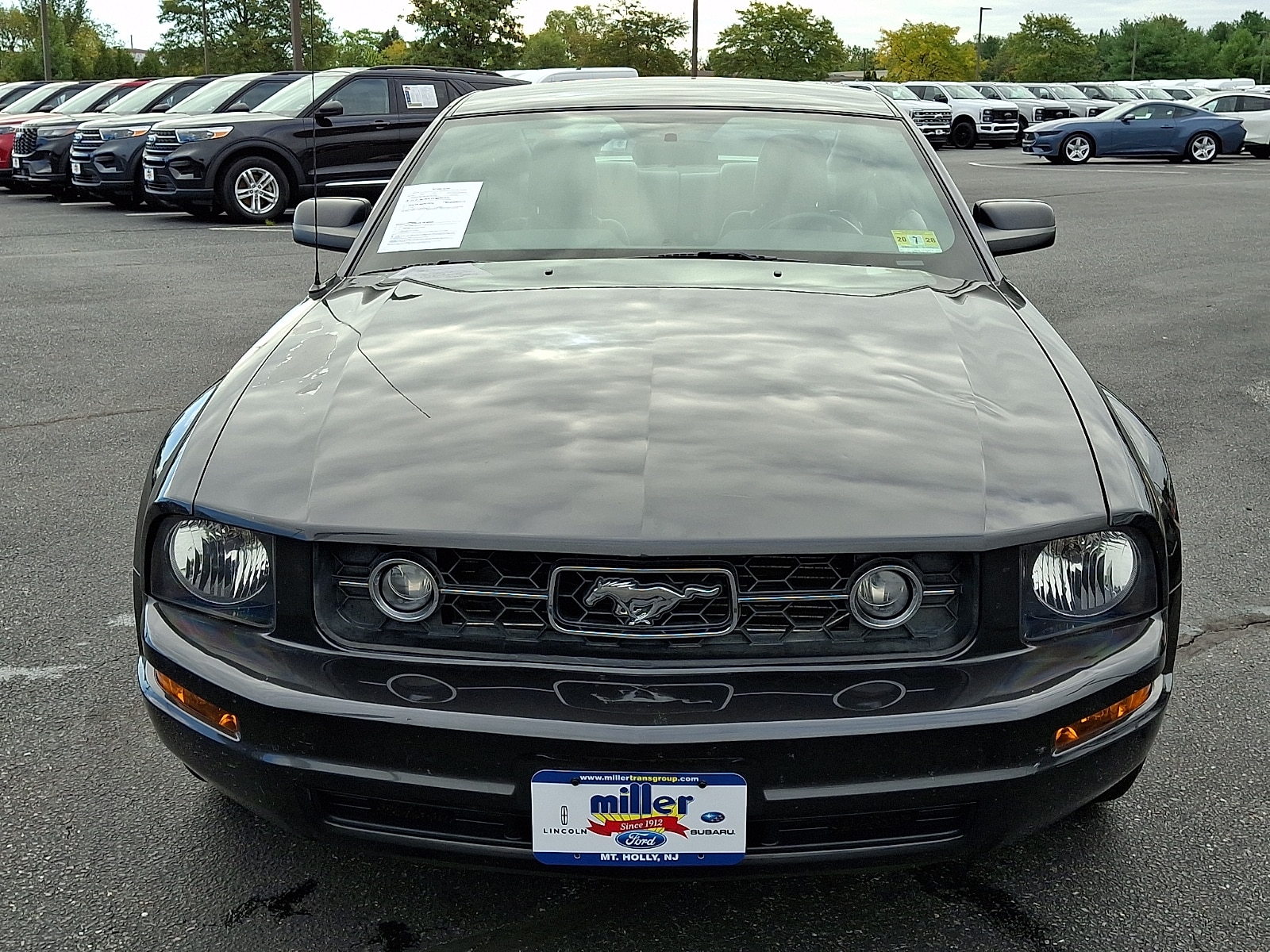 Used 2007 Ford Mustang Deluxe with VIN 1ZVHT80N975370541 for sale in Lumberton, NJ