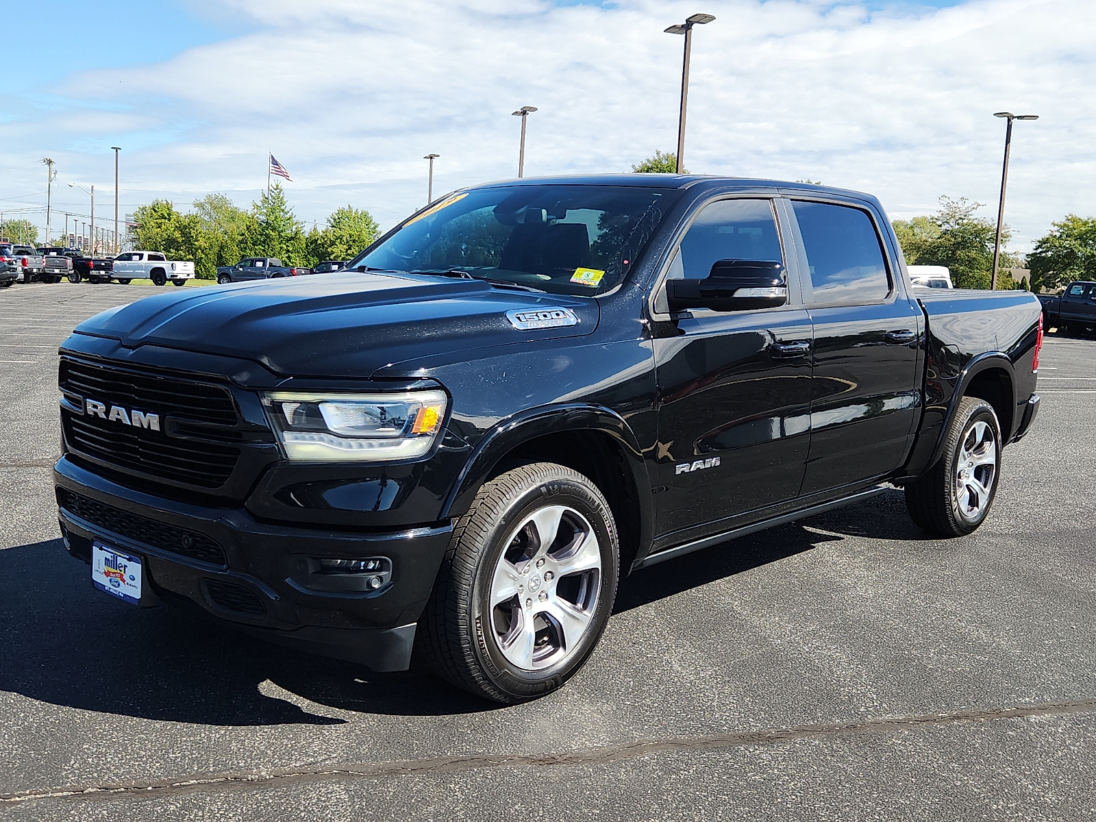 Used 2019 Ram 1500 Laramie Crew Cab 4x4 57 Box Crew Cab