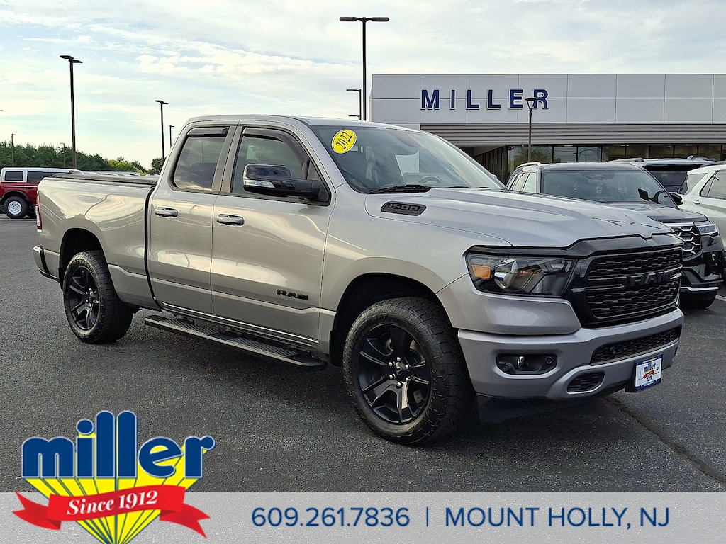 Certified 2022 Ram 1500 Big Horn Quad Cab 4x4 64 Box Quad Cab