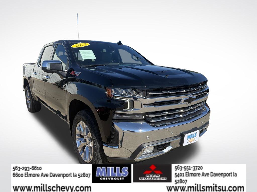 Used 2022 Chevrolet Silverado 1500 LTD LTZ Truck Crew Cab