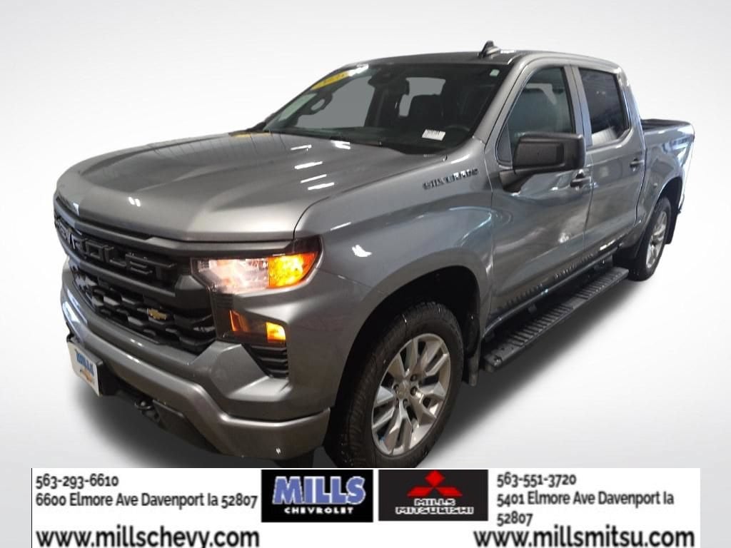 Used 2023 Chevrolet Silverado 1500 Custom Truck Crew Cab