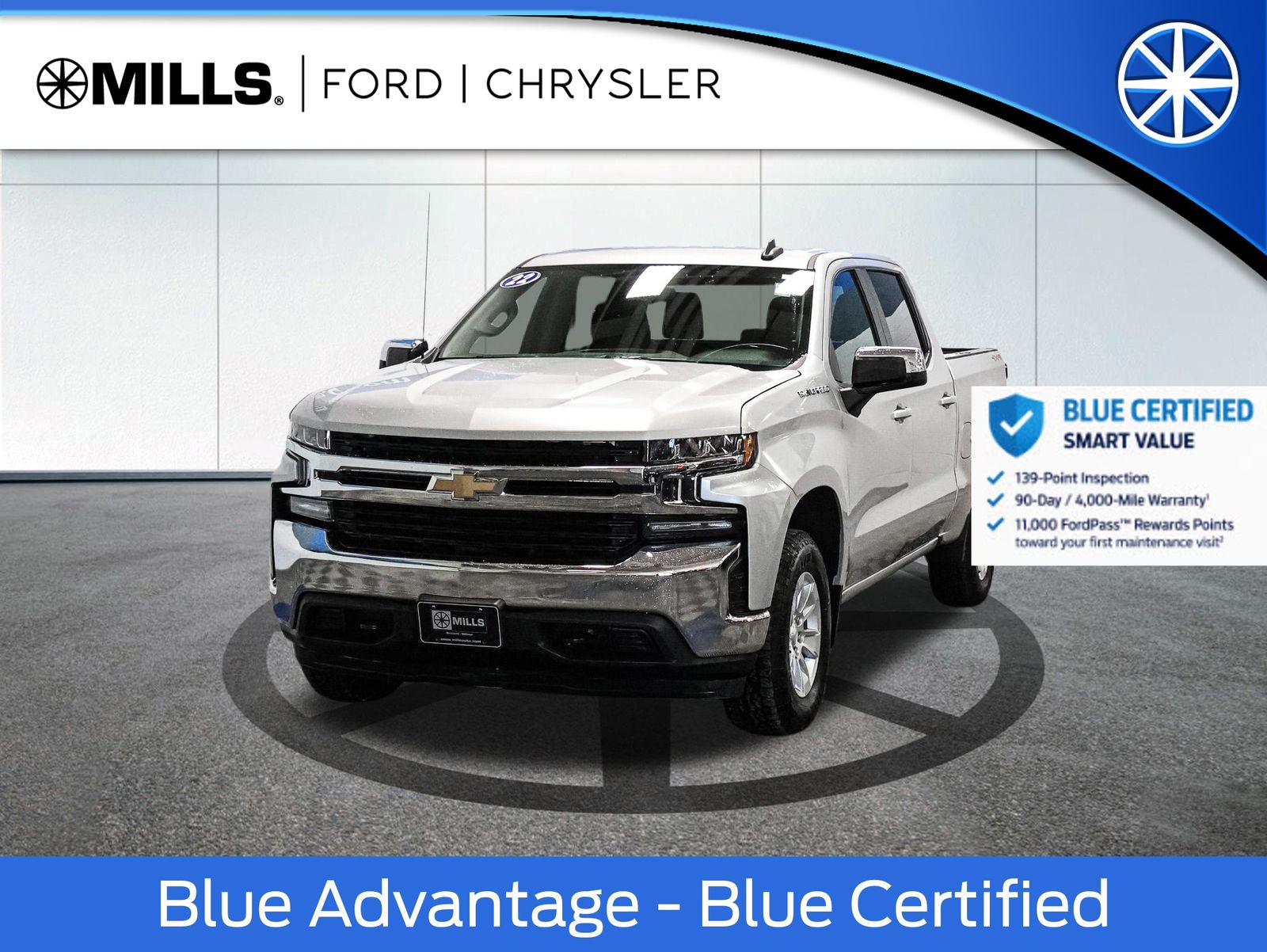 2022 Chevrolet Silverado LTD LT CREW CAB SHORT BED TRUCK