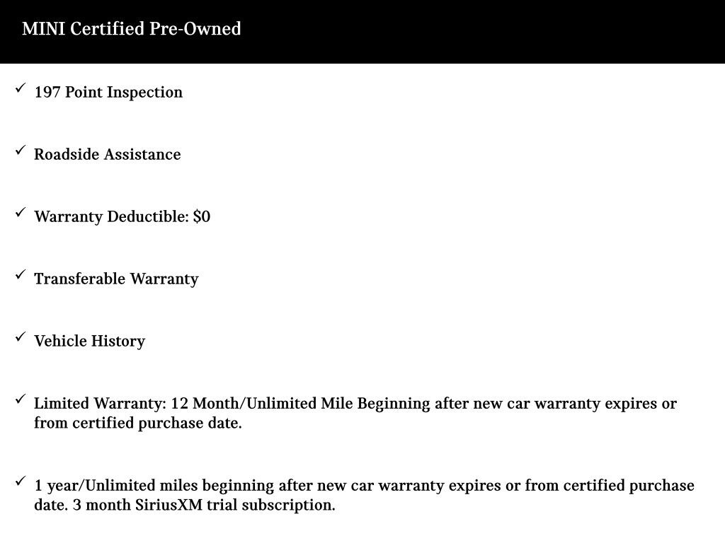 Certified 2026 MINI Hardtop 4 Door Cooper S Hatchback