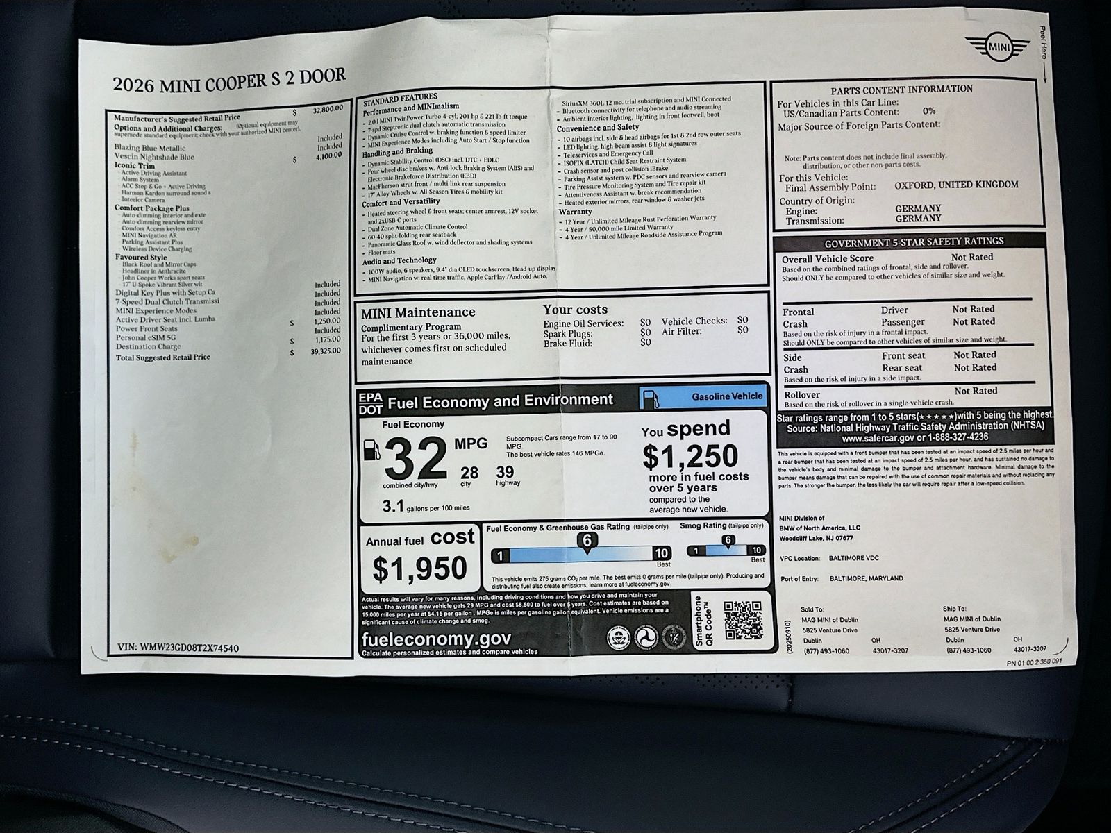 2026 MINI Hardtop 2 Door S - Photo 42