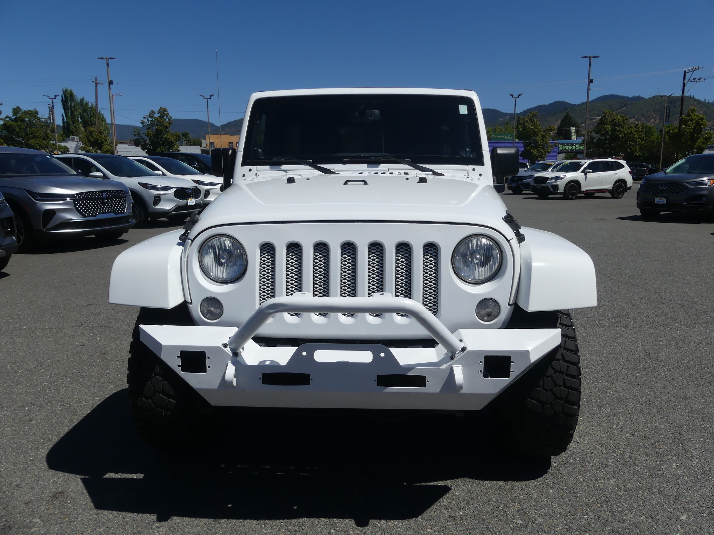 Used 2014 Jeep Wrangler Unlimited Sahara with VIN 1C4BJWEG5EL267655 for sale in Grants Pass, OR