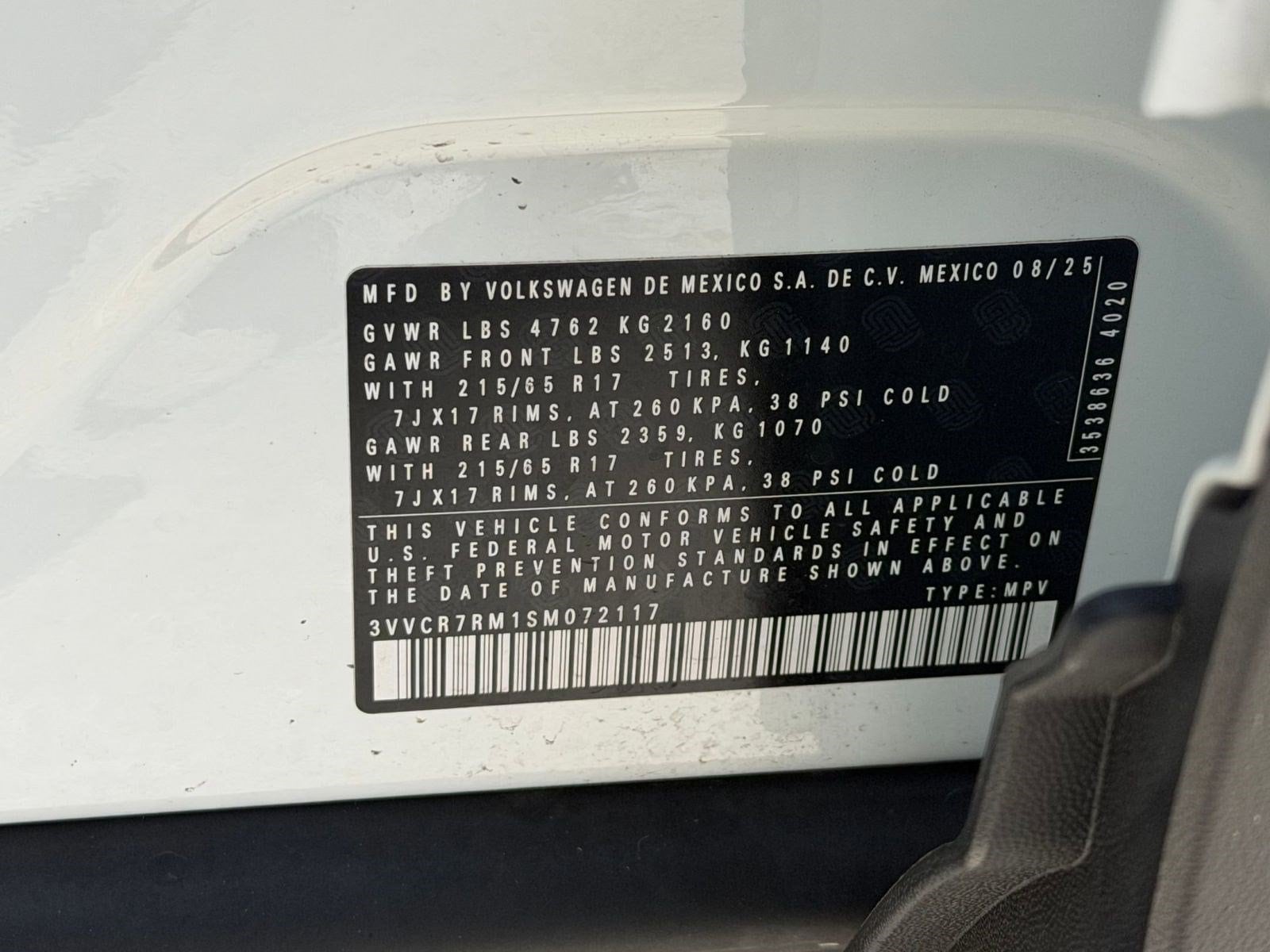 2025 Volkswagen Tiguan S - Photo 17