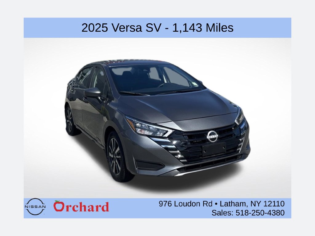 2025 Nissan Versa Sedan SV