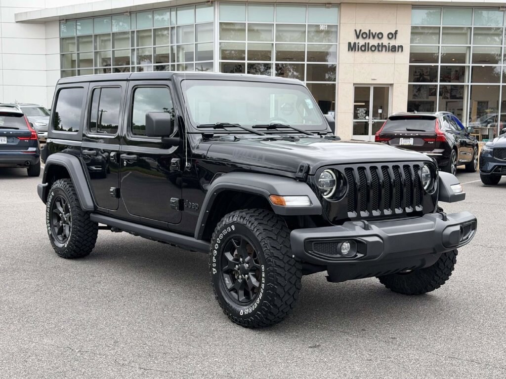 Used 2022 Jeep Wrangler Unlimited Willys SUV