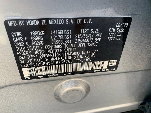 2020 Honda HR-V EX - Photo 30