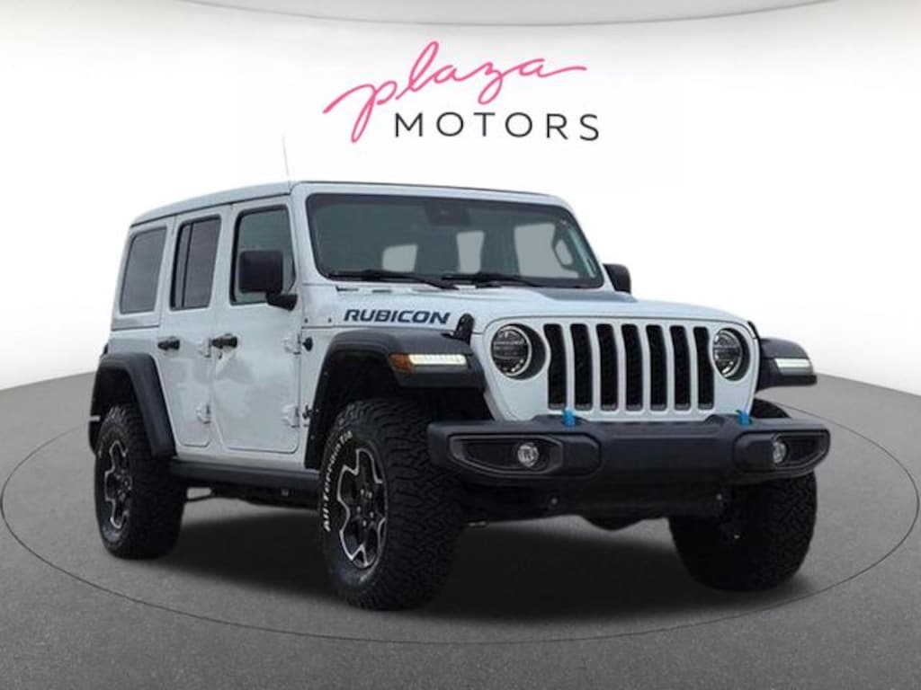 Used 2021 Jeep Wrangler 4xe Rubicon SUV