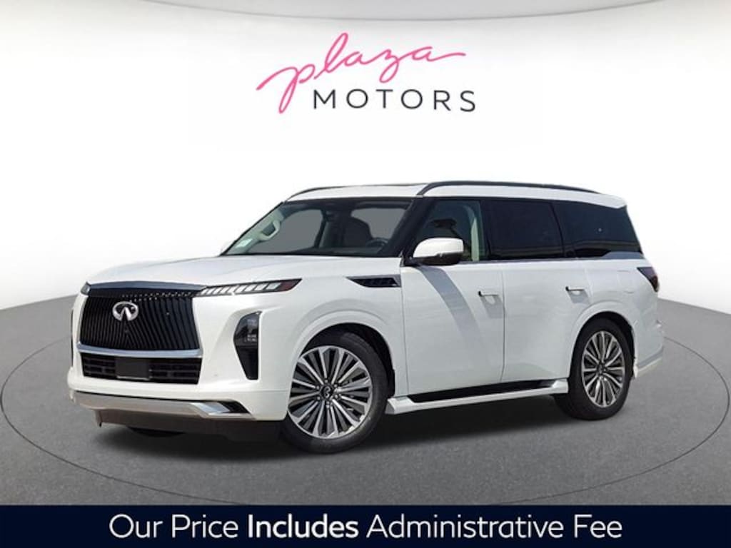 New 2027 INFINITI QX80 LUXE SUV