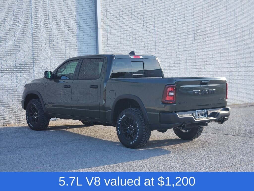 New 2027 Ram 1500 REBEL CREW CAB 4X4 5'7 BOX Pickup