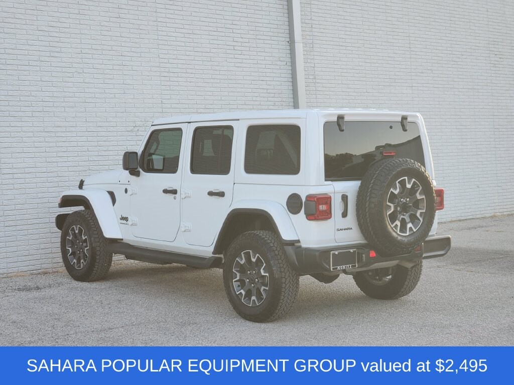 New 2026 Jeep Wrangler 4-DOOR SAHARA Sport Utility