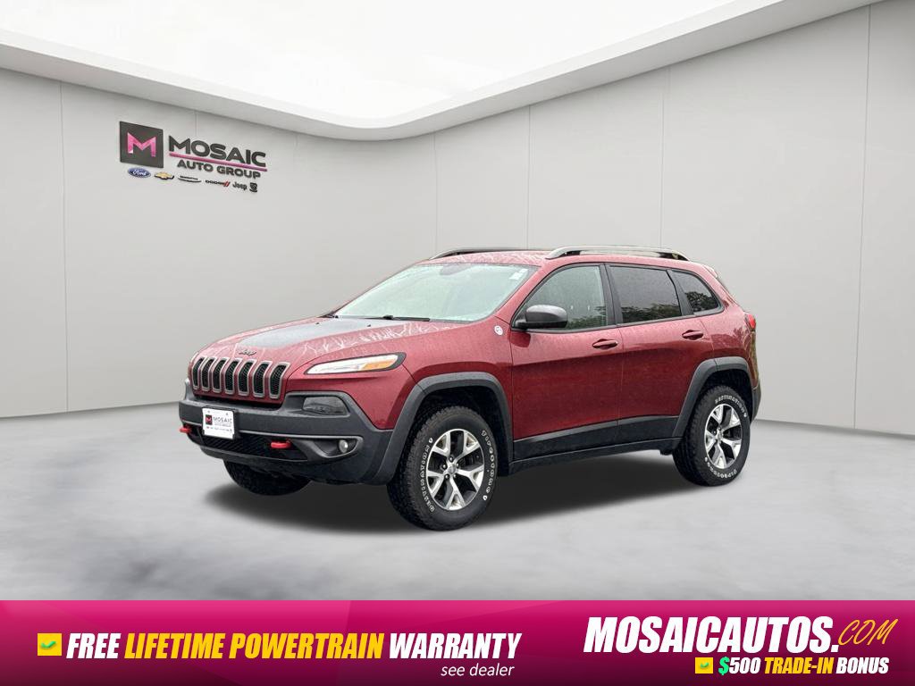 Used 2017 Jeep Cherokee Trailhawk 4x4 SUV
