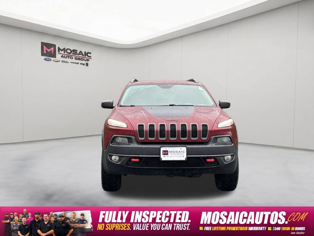 Used 2017 Jeep Cherokee Trailhawk 4x4 SUV
