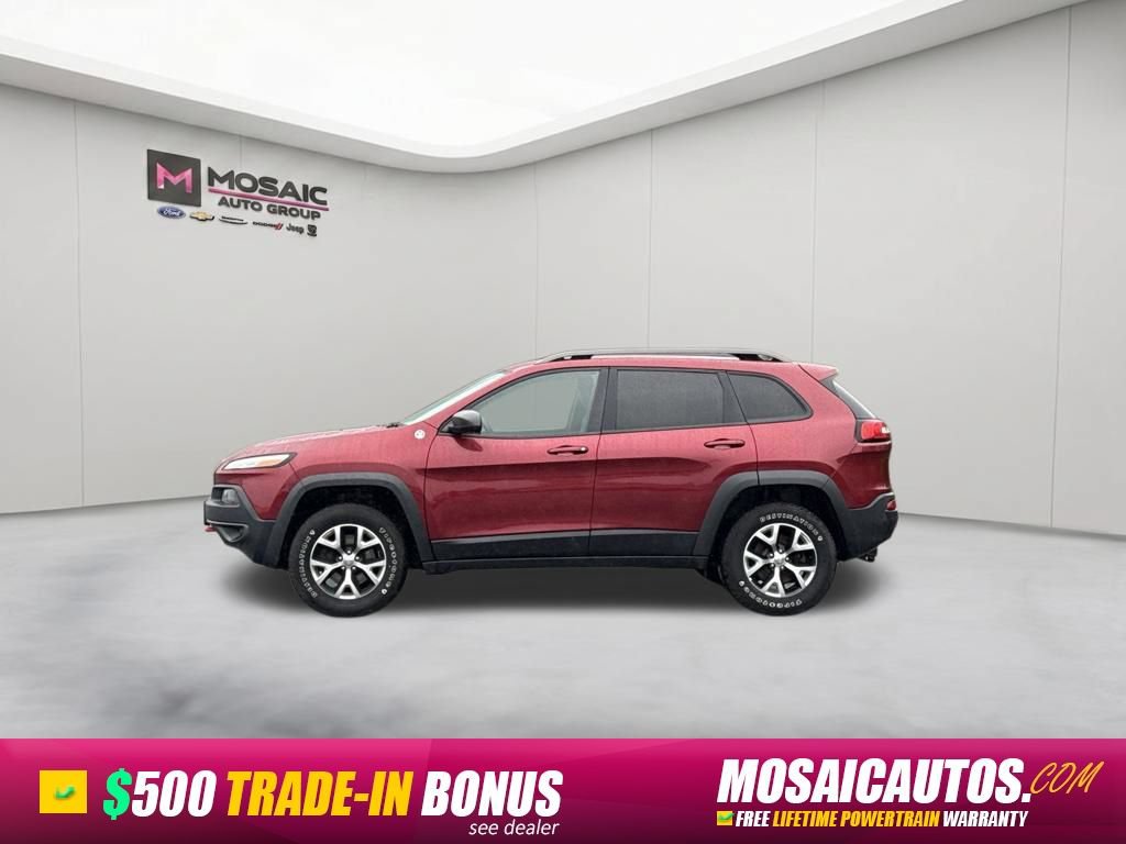 Used 2017 Jeep Cherokee Trailhawk 4x4 SUV