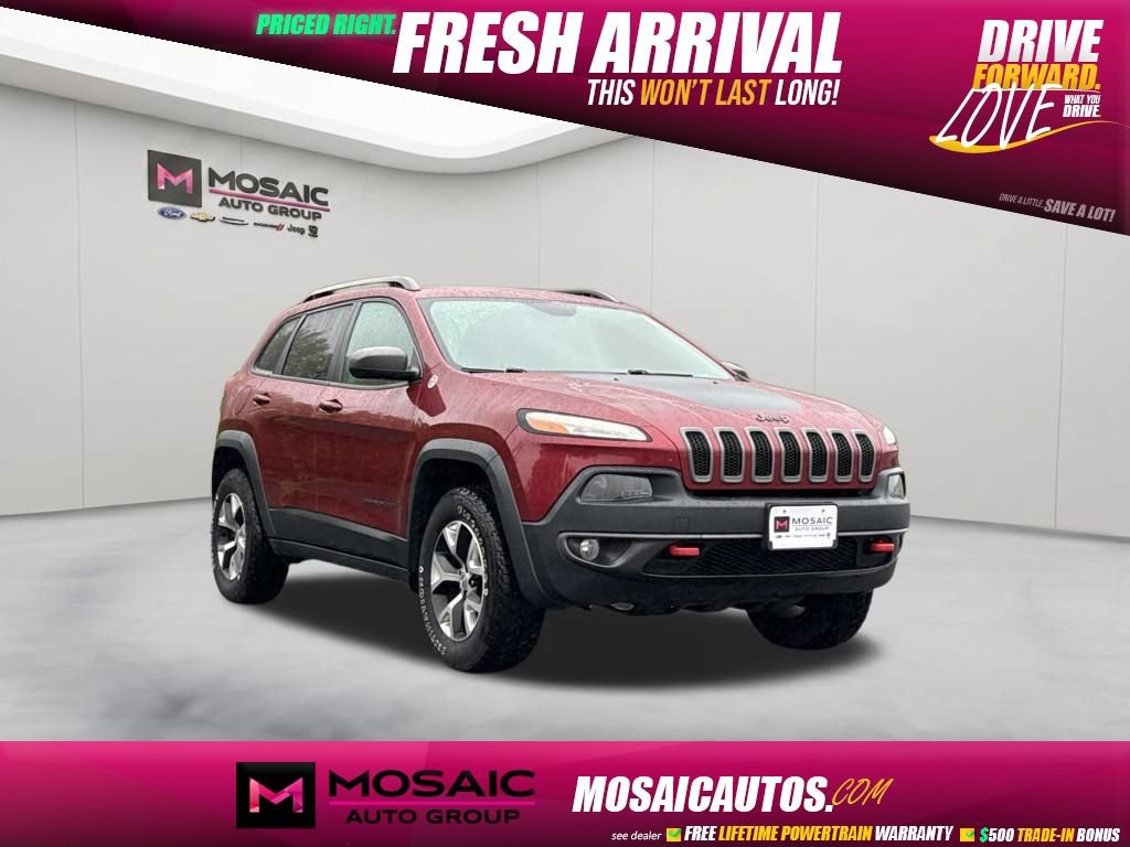 Used 2017 Jeep Cherokee Trailhawk 4x4 SUV