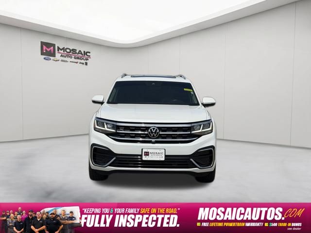 Used 2023 Volkswagen Atlas SEL Premium R-Line with VIN 1V2FR2CA6PC557258 for sale in Zumbrota, Minnesota