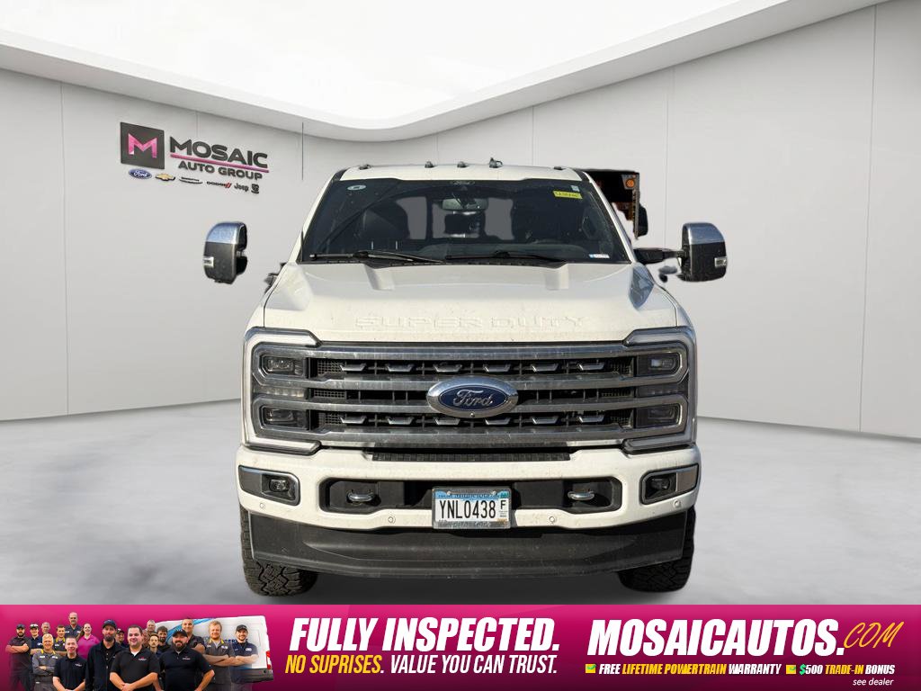 Used 2024 Ford F-350 Super Duty Platinum with VIN 1FT8W3BN3REE44338 for sale in Zumbrota, Minnesota