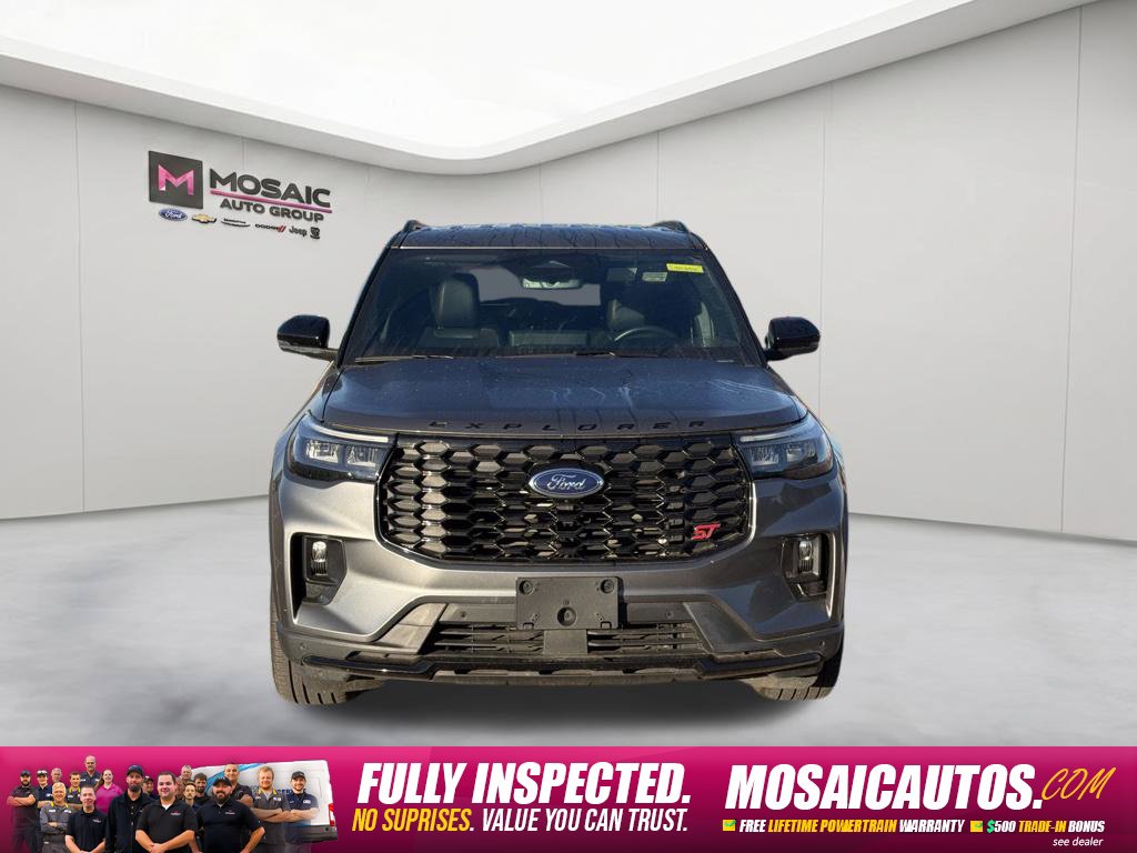 Used 2025 Ford Explorer ST with VIN 1FMWK8GC4SGB18805 for sale in Zumbrota, Minnesota