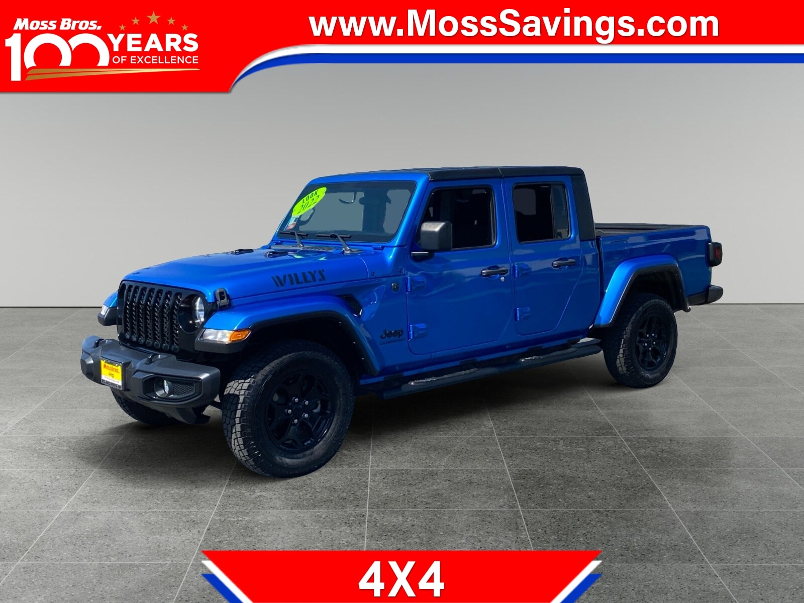 2022 Jeep Gladiator WILLYS SPORT