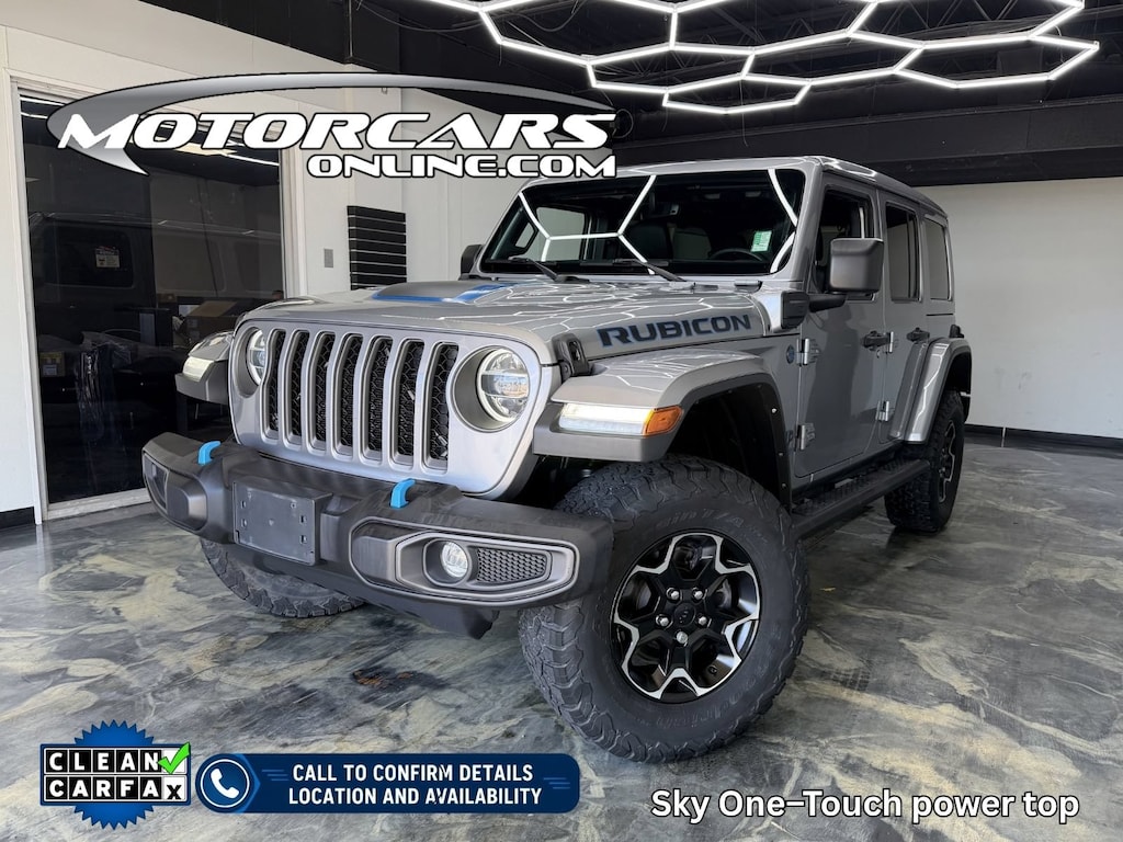Used 2021 Jeep Wrangler 4xe Unlimited Rubicon SUV