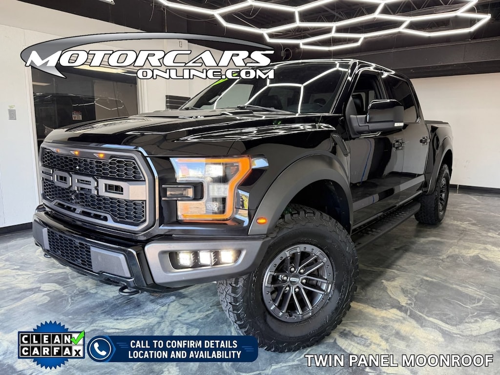 Used 2020 Ford F-150 Raptor EQUIPMENT GROUP 802A Truck SuperCrew Cab