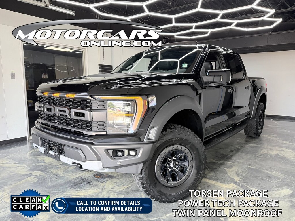 Used 2021 Ford F-150 Raptor Truck SuperCrew Cab