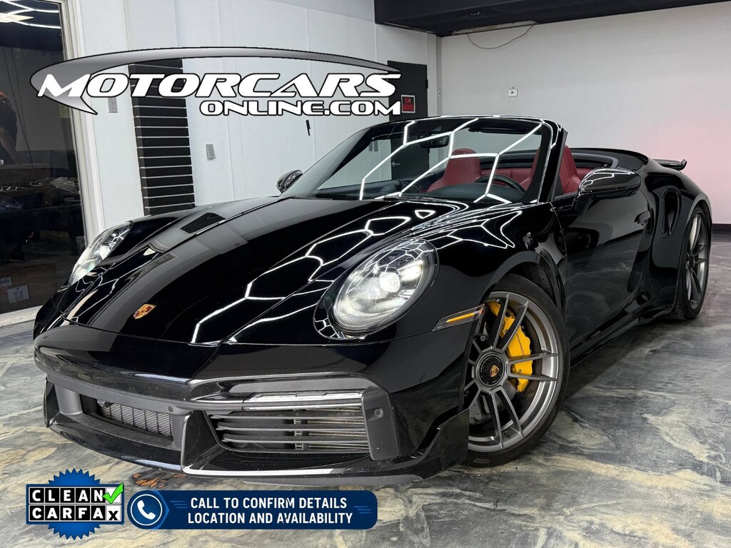 Used 2022 Porsche 911 Turbo S Sports Aero Kit Cabriolet