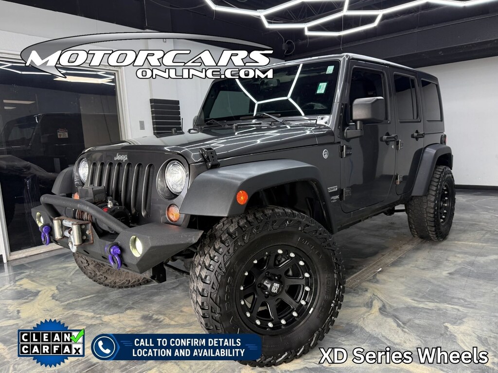 Used 2018 Jeep Wrangler JK Unlimited Sport S SUV