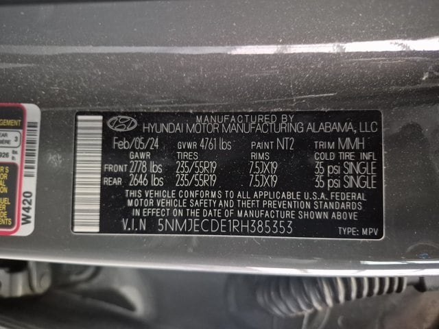 2024 Hyundai Tucson Limited - Photo 25