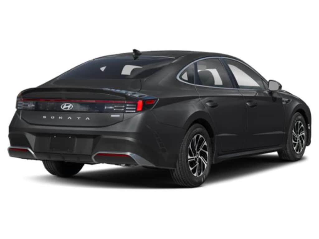 New 2027 Hyundai Sonata Hybrid Blue Sedan