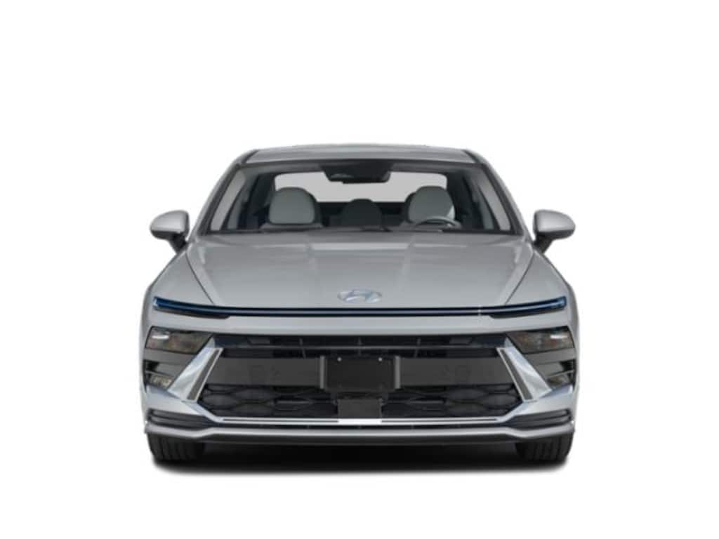 New 2027 Hyundai Sonata Hybrid Blue Sedan