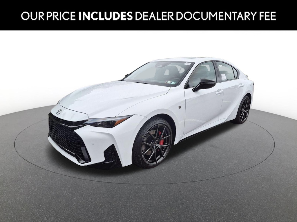 New 2026 Lexus IS 350 F SPORT AWD SEDAN