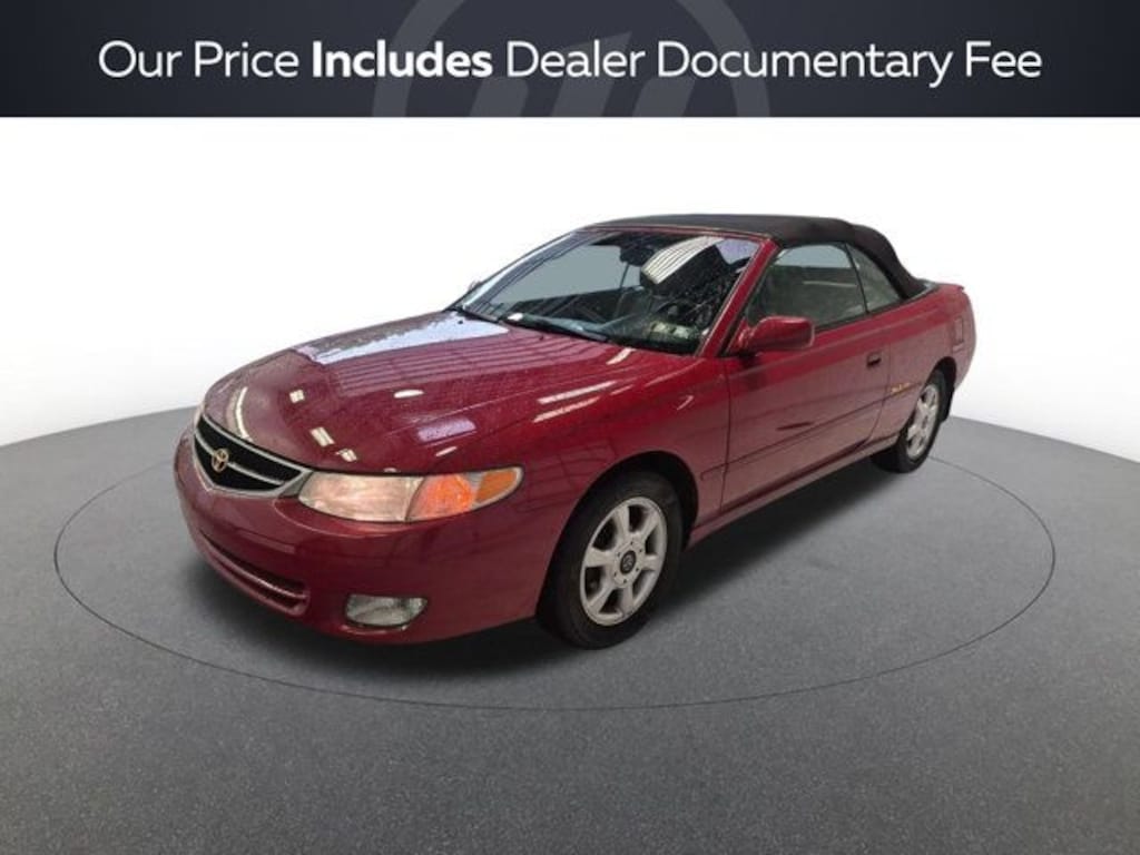 Used 2001 Toyota Camry Solara SLE Convertible