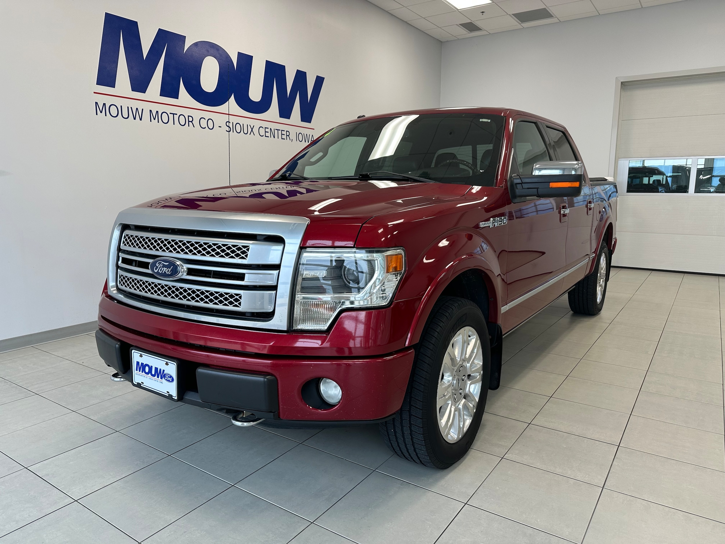 Used 2014 Ford F-150 Platinum with VIN 1FTFW1EF7EFC72643 for sale in Sioux Center, IA