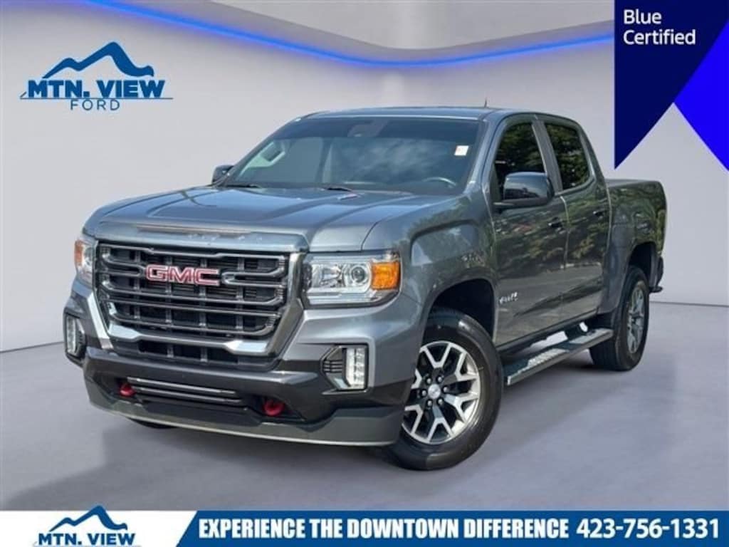Used 2021 GMC Canyon AT4 w/Leather Truck Crew Cab