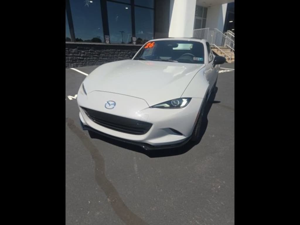 New 2026 Mazda MX-5 Miata RF Club CONVERTIBLE