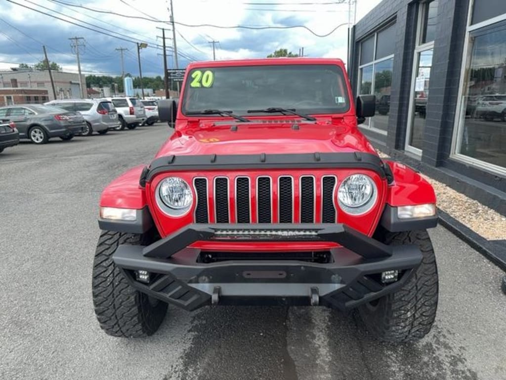 Used 2020 Jeep Wrangler Unlimited Sahara SUV