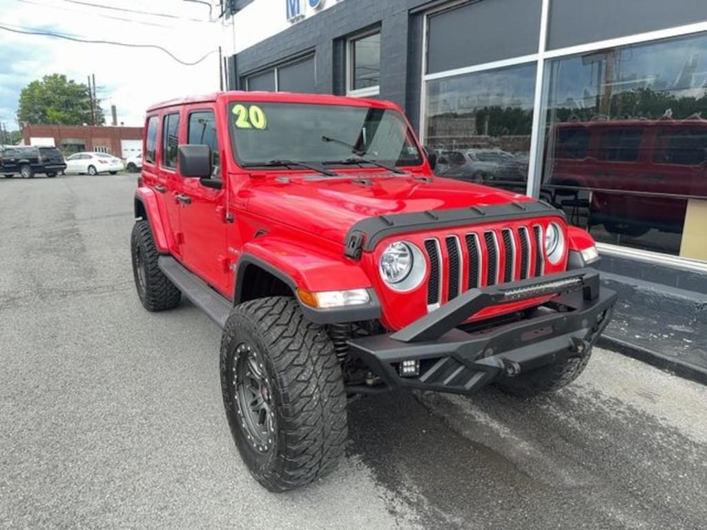 Used 2020 Jeep Wrangler Unlimited Sahara SUV