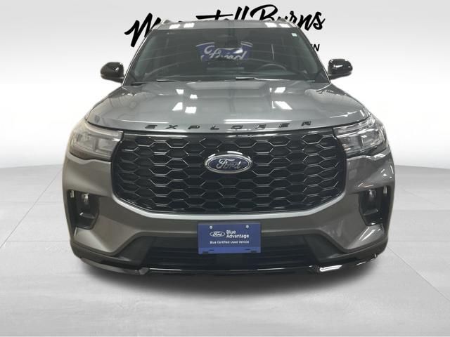 Certified 2025 Ford Explorer ST-LINE with VIN 1FMUK8KH4SGB38126 for sale in Hawley, Minnesota