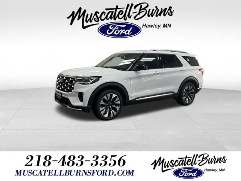 New 2027 Ford Explorer Platinum SUV