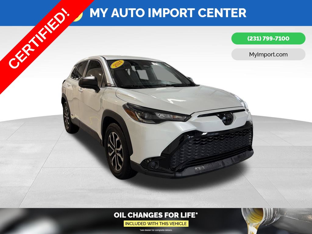Certified 2024 Toyota Corolla Cross Hybrid S SUV