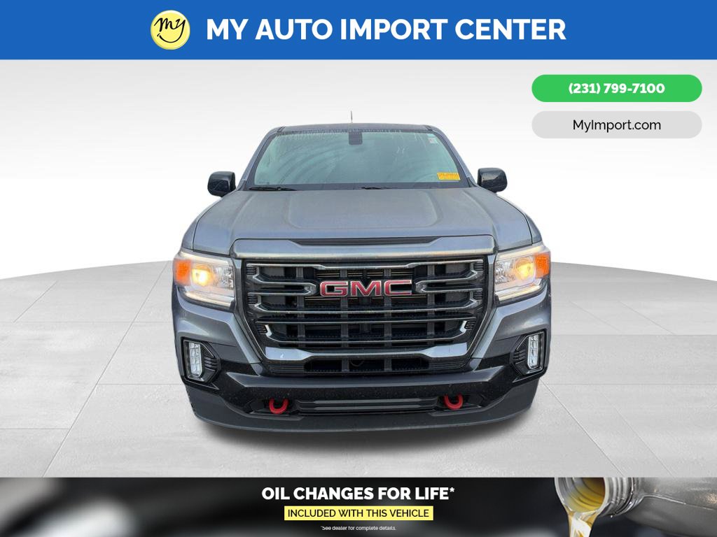 Used 2022 GMC Canyon AT4 w/Leather Truck Crew Cab