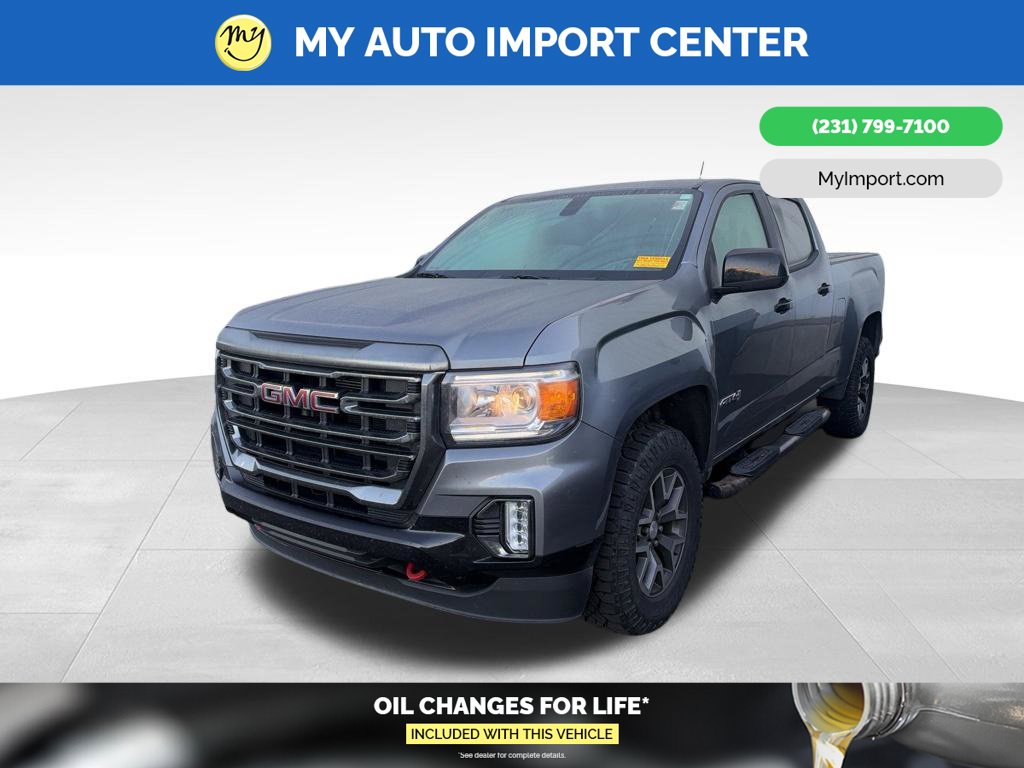 Used 2022 GMC Canyon AT4 w/Leather Truck Crew Cab