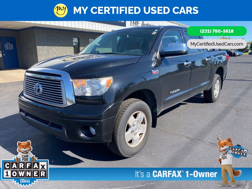 Used 2012 Toyota Tundra Limited 5.7L V8 w/FFV CrewMax 4x4 Truck Crew Max