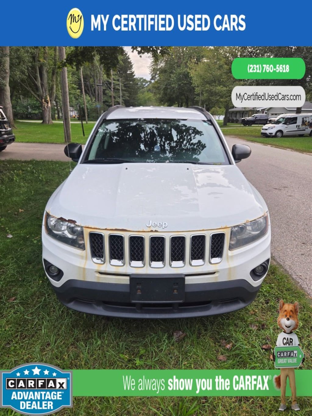 Used 2015 Jeep Compass Sport 4x4 SUV